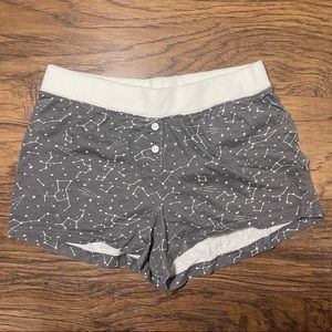 Constellation pajama shorts